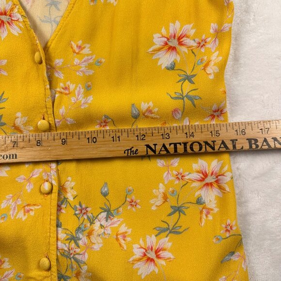 Flynn Skye Womens Maxi Dress Sz S Touch Of Honey 90s Romantic Fairy Cottagecore - Picture 10 of 12